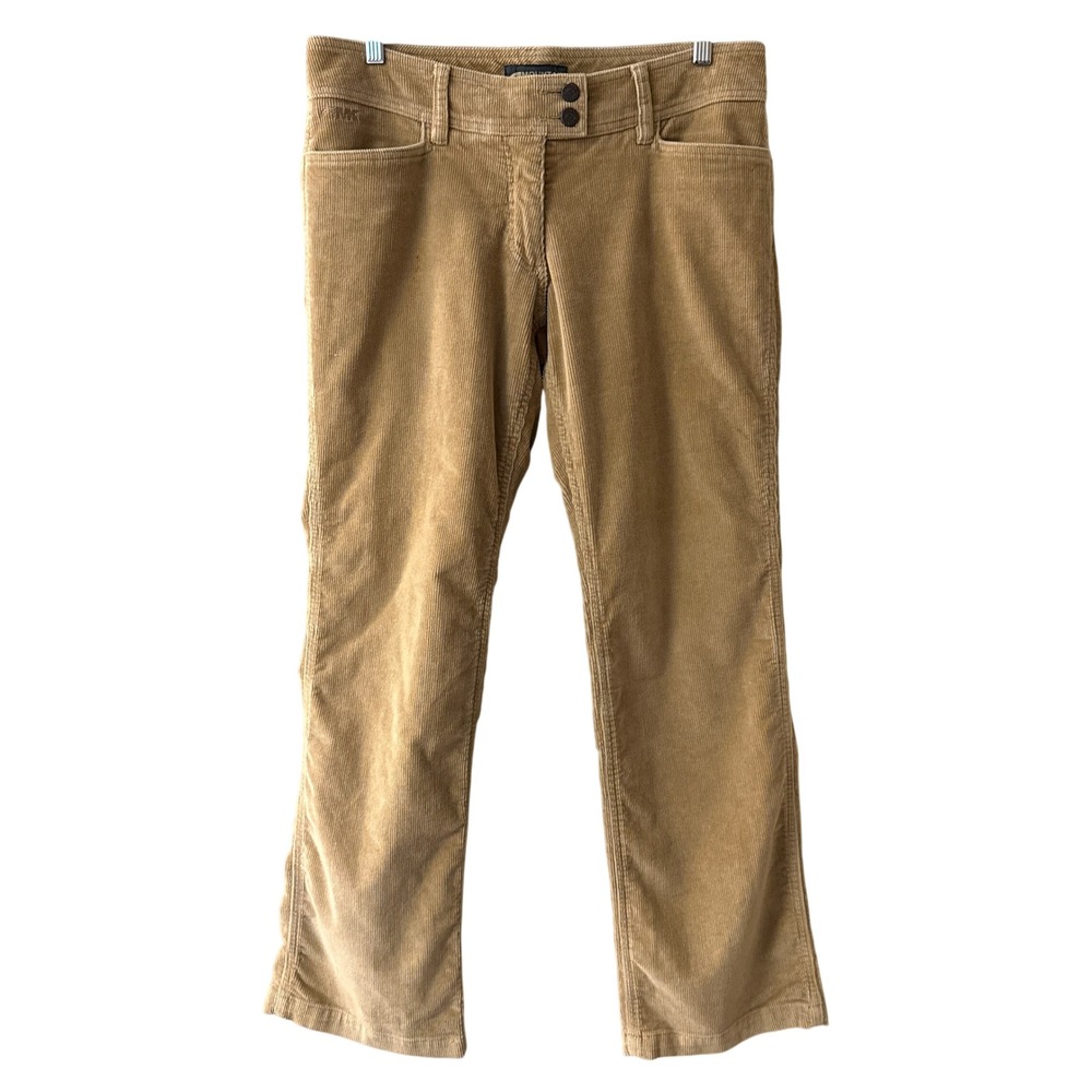Mountain Khakis Womens Corduroy Pants Cotton Size 12 Tan Granola Gorpcore Earthy